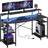 Inbox Zero Yateley Black Writing Desk 52x140cm