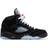 Nike Air Jordan 5 Retro OG GS - Black/White/Metallic Silver/Fire Red