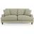 Dunelm Beatrice Tonal Chenille Sage Sofa 183cm 3 Seater