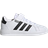 adidas Kids Grand Court Shoes - White/Core Black
