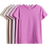 H&M 5-Pack Cotton T-shirts - Pink