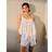 Topshop Ord Broderie Mini Knicker Short - White