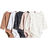 H&M Baby 5-Pack Long-Sleeved Bodysuits - Beige