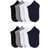 H&M Shaftless Socks 10-pack - Blue