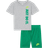 Nike Graphic T-Shirt and Shorts Set - Green