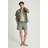 H&M Seersucker Pyjama Shirt And Shorts - Green