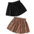 Shein Tween Girls Woven Loose Fit Casual Shorts Set - Solid Color