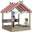 OutSunny Sand Pit with Canopy Grey