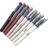 Shein 6pcs/8pcs Coffee Theme Liquid Quick-Drying Ink Gel Pens, No Smear Soft Touch Pens For Note Taking Drawing School Office Supplies Back To School