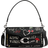 Coach Tabby Shoulder Bag 26 With Sketch Print - Silver/Black