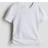 H&M Drawstring-Detail Jersey Top - Grey