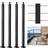 VEVOR 4-Pack Cable Railing Post 42x2x2 In Horizontal-Hole Deck