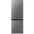 Fridgemaster MC50165E 50cm White 70/30 Fridge Freezer Silver, White
