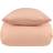 Nordstrand Home Bedding Set Dynebetræk Pink (200x140cm)