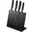 Modern House Black Knivset 4 Delar 25 cm Svart Knivset