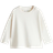 H&M Baby Long-sleeved Pima Cotton T-shirt - White