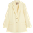 River Island Structured Oversized Blazer - Yellow