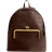 Coach Kisslock Frame Backpack - Brass/Dark Brown