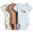 H&M Cotton Envelope Neck Bodysuits - Blue