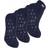 Heat Holders Womens 3 Pair Multipack Ladies Ankle Slipper Socks - Deepest Plum/Purple