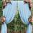 Shein Light Blue Wedding Archway Tulle Curtain 1pc