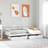 Berkfield Home Daybed With Drawers Without Mattress 90x200 cm White Frame Bed