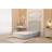 Somnior Alexas Divan Base with 54 Floor Standing Headboard Continental Bed