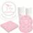 Shein Pink Bow Party Supplies Bachelorette Tableware Set