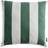 Habitat Stripe Outdoor Scatter Cushion Green