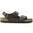 Birkenstock Milano Natural Leather - Dark Brown