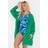 Yours Crinkle Beach Shirt - Green