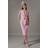 Coast Tux Satin Dress - Pink