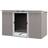 OutSunny Garden Storage Shed 9 x 4FT Light Grey (Building Area )