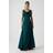 Coast Honoured Sleeveless Cowl Neck Satin Maxi Bridesmaid Dress - Green
