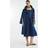 River Island Denim Corset Midi Dress - Dark-Navy