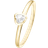 Christina Jewelry Promise Ring - Gold/Topaz