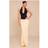 PrettyLittleThing Lemon Tencel Maxi Skirt - Lemon