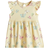 H&M Printed Cotton Dress - Yellow/Butterflies