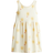 H&M Bomullsklänning Med Tryckt Mönster - Ljusgul/Hello Sun