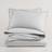 Dunelm Organic 28 Bed Sheet Grey (190x120cm)