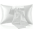Shein 1pc Satin Pillowcase, Silk Pillow Case For Hair And Skin, Luxurious And Silky Smooth, Ultra Soft And Breathable, No Filler, Machine Washable Pillow Case White (74x48cm)