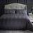 Silentnight Sateen Stripe Duvet Cover Set Duvet Cover Beige, Grey, White