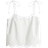 H&M Embroidered Tie-Strap Top - White
