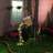 Muross Solar Watering Can Light Gold Lantern 12cm