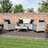 Vida Designs Kendal - Grey Outdoor Lounge Set, 1 Table incl. 2 Chairs & 1 Sofas
