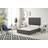 Fairmont Park SantaFe Platinum Twed Divan Bed 137x193cm