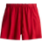 H&M Linen-Blend Drawstring Shorts - Red