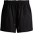 H&M Linen-Blend Drawstring Shorts - Black