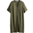 H&M Viscose Tunic Dress - Dark Khaki Green