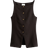 H&M Waistcoat with Defined Waist - Dark Brown